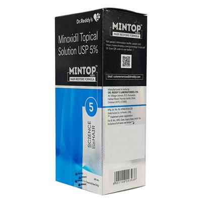 Mintop Forte 5% Solution 60ml - Hair Loss-Oth