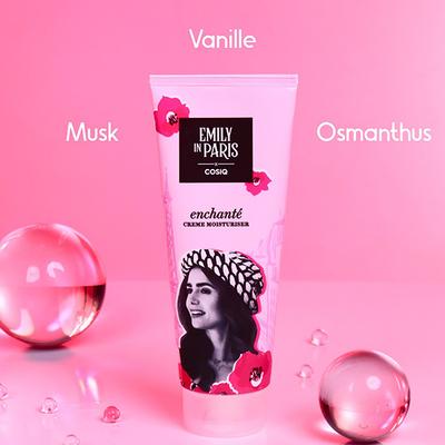 Cos-IQ Emily In Paris Emily's Enchante Soft Light Moisturizer Cream for Face, Hand & Body 200 ml - Face Moisturizers