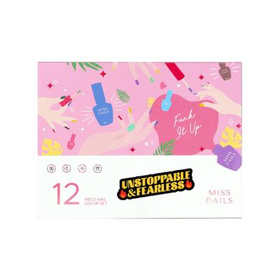 Miss Nails Mini Pro Unstoppable and Fearless 6ml each 12's - Nail Polish