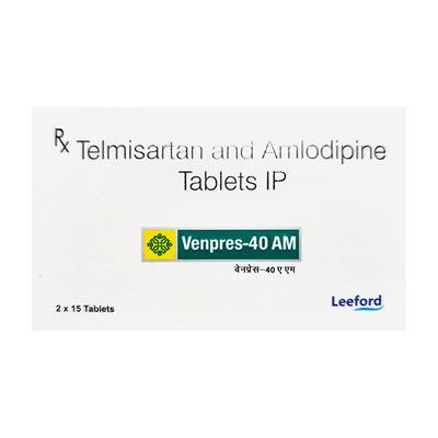VENPRES 40 AM Tablet 15's - Hypertension-Ana