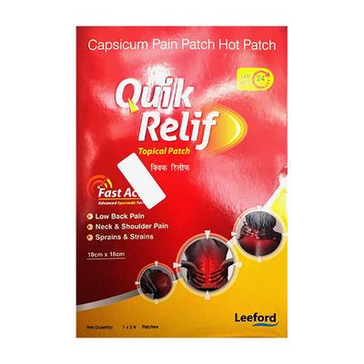 QUICK RELIEF Patch 3's - Pain relief-Otd