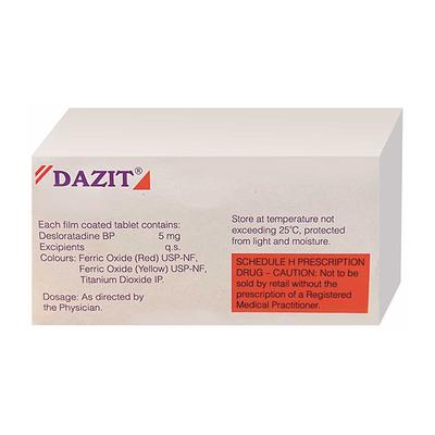 DAZIT Tablet 15's - Allergies-Ant