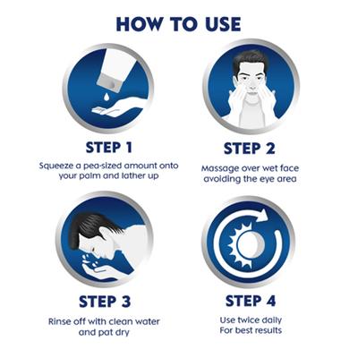 Nivea Men Dark Spot Reduction Facewash 100gm - Face Wash & Cleansers