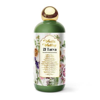 Vedic Valley 21 Tatva Brewed Herb Shampoo Certified Natural 300 ml - Shampoos