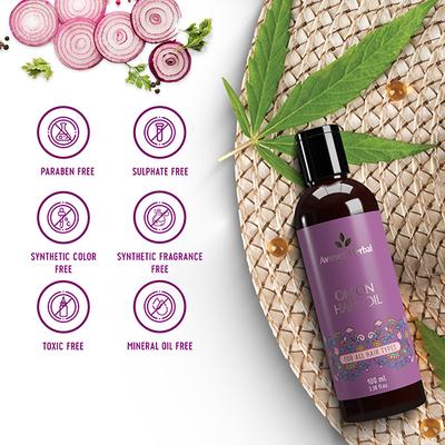 Avimee Herbal Onion Hair Oil 100 ml - Hair Oils