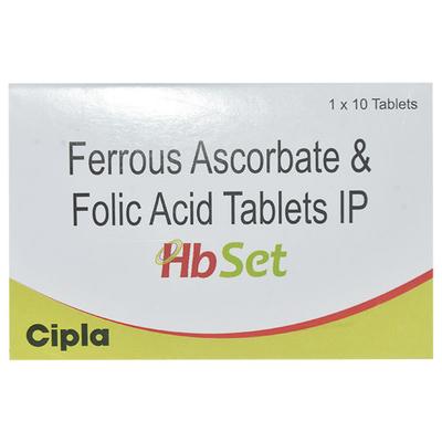 HB Set Tablet 10'S - Iron Supplement/Anaemia-Vma