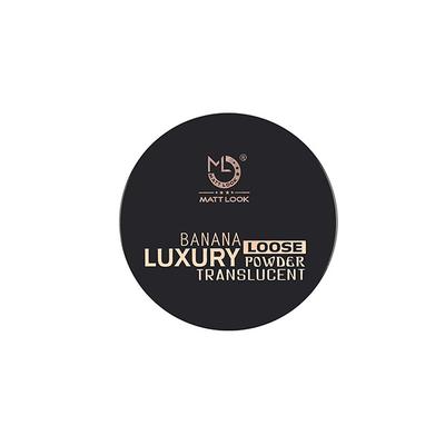 Matt Look Face Makeup Banana Luxury Loose Powder Translucent, Light 12 gm - Loose Powder