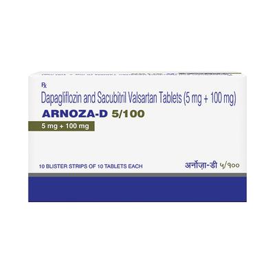 ARNOZA D 5/100 Tablet 10's - Heart Failure-Ant