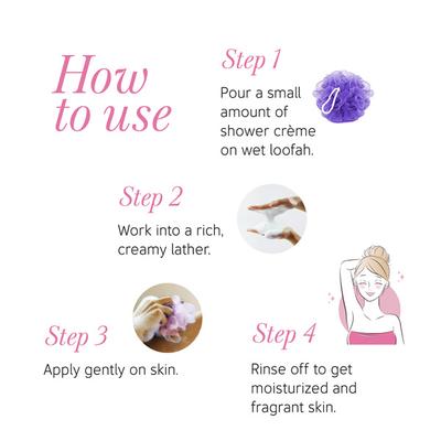 Yardley London English Rose Moisturising Shower Creme (Body Wash) 250 ml - Shower Gels & Body Wash