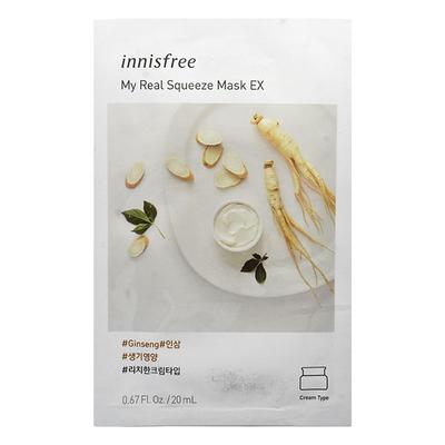 Innisfree My Real Squeeze Mask - Ginseng 20 ml - Sheet Masks