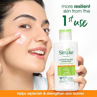 Simple Kind To Skin Protecting Light Moisturiser 125 ml - Face Moisturizers