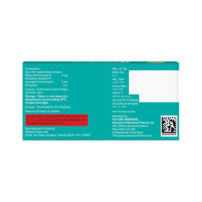Bisoheart AM 5mg Tablet 10'S - Hypertension-Bet