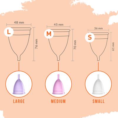 Sirona Reusable Menstrual Cup - (Medium) - Menstrual Cups
