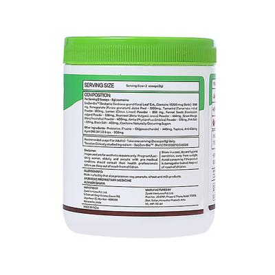 OZiva Plant Based Biotin Powder For Hair Growth With Amla - Lemon 125 gm - Multi-Vitamins