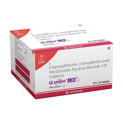 GLEMPA LM ER 10/5/1000 Tablet 10's - Diabetes-Ant