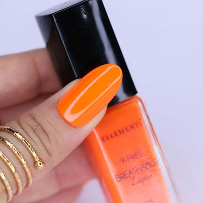 Ellement Co. Malibu Orange Nail Polish 10 ml - Nail Polish