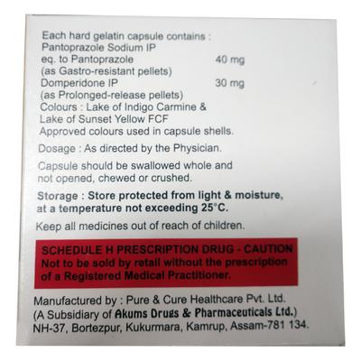 PANTANIK D Capsule 10's - Ulcer/Reflux/Flatulence-Aaa