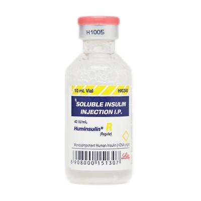 Huminsulin R 40IU Injection 1X10ml - Diabetes-Ins