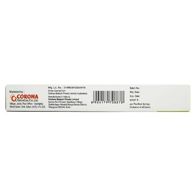 CORPARIN 40mg Injection(Pfs) 0.4ml - Blood Clot-Ant
