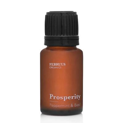 Februus Organics Aromatherapy Oil - Prosperity Peppermint & Basil 10 ml - Essential Oils