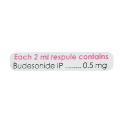 Budecort 0.5mg Respule 5X2ml - Asthma/COPD-Ast