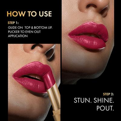 Lakme Glitterati Shine Lipstick Coffee Queen 3.4 gm - Lipsticks