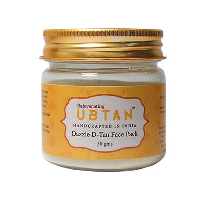 Rejuvenating UBTAN Face Pack - Dazzle D-Tan 50 gm - Face Packs