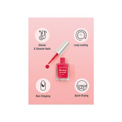 Swiss Beauty Stunning Nail Lacquer Shade - Sea Sky 10 gm - Nail Polish