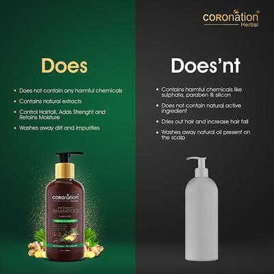 COROnation Herbal Anti Dandruff Shampoo with Tea Tree Oil 300 ml - Shampoos