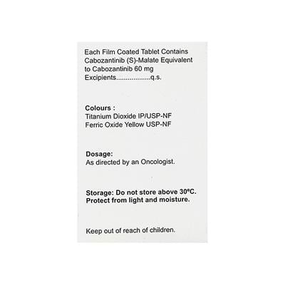 CABOLONG 60 Tablet 30's - Cancer Oncology-Cyt