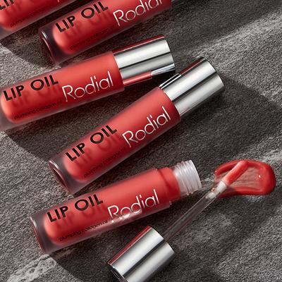 Rodial Vegan Collagen-Infused Lip Oil Sugar Coral- Plumps, Hydrates, and Improves Lip Barrier 4 ml - Lip Glosses