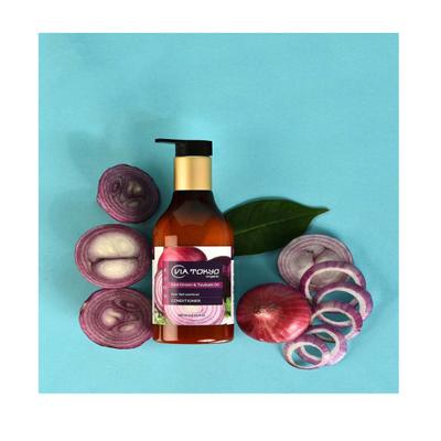 VIA TOKYO ORGANIC Red Onion & Tsubaki Oil Conditioner for Hair Growth, No Sulphates, No Paraben 285 ml - Conditioners