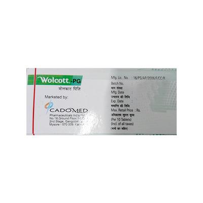 WOLCOTT PG Tablet 10's - Neuropathic Pain-Dru