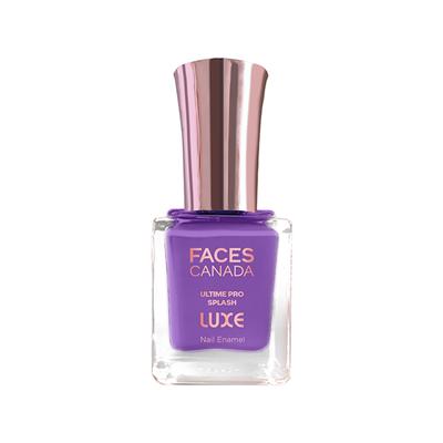 Faces Canada Ultime Pro Splash Luxe Nail Enamel - Amethyst (L23) 12 ml - Nail Polish