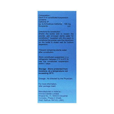 MAHACEF 100 PINEAPPLE FLAVOUR Dry Syrup 30ml - Bacterial Infections-Cep