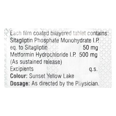 CORSITA M 50/500 Tablet 10's - Diabetes-Ant