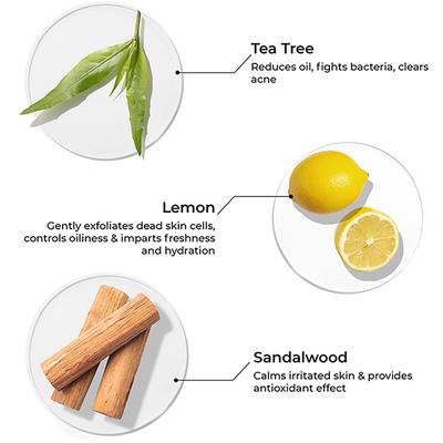 Brillare Professional Oil Away Natural Face Toner with Tea Tree, Lemon and Zinc 50 ml - Toners