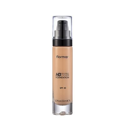 Flormar HD Invisible Cover Foundation 50 Light Beige 30 ml - Foundation