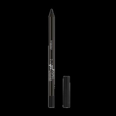 Deborah Milano 2-In-1 Gel Kajal and Eyeliner Waterproof - 01 1.4gm - Eyeliners