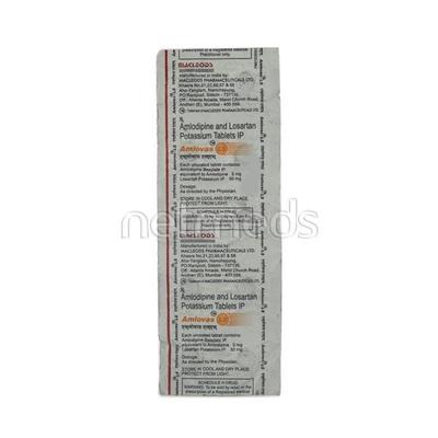 Amlovas LS Tablet 10'S - Hypertension-Cal