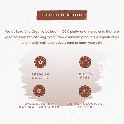 Bella Vita Organic Ubtan Plus Face Glow Pack 100 gm - Face Packs