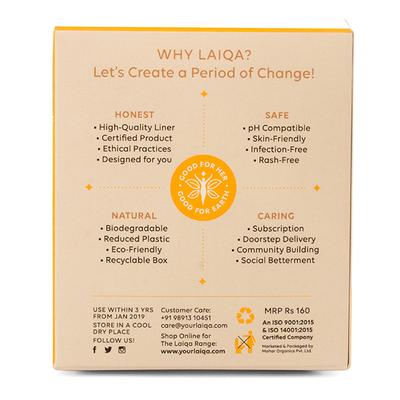 LAIQA Combo Pack (20 Ultrathin Panty Liners + 10 Ultrathin Day Pads L + 10 Cosyfluff Night Pads XL) - Sanitary Napkins