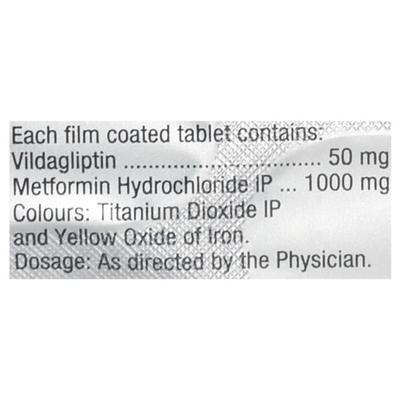 VYSOV M 50/1000mg Tablet 15's - Diabetes-Ant