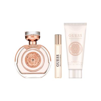 Guess Bella Vita Rosa Set Eau De Toilette 100ml + Travel Spray 15ml + Body Lotion 100ml + Pouch 1's - Women Perfumes (Edt/Edp)