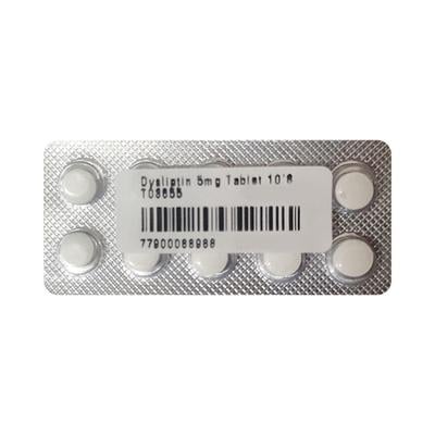 Dysliptin 5mg Tablet 10'S - High Cholesterol-Dys