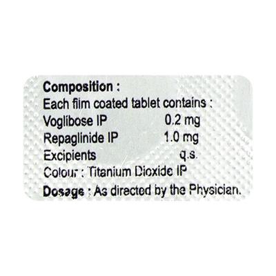 VOLIX R 0.2/1 Tablet 10's - Diabetes-Ant
