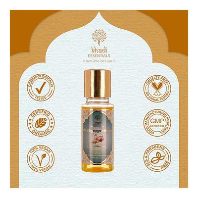 Khadi Essentials The Abhyangam Therapy Skin & Hair Massage Oil - Pure Sweet Almond Oil 50 ml - Massage Oils