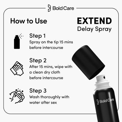 Bold Care Extend Delay Spray 100 g - Intimate Spray
