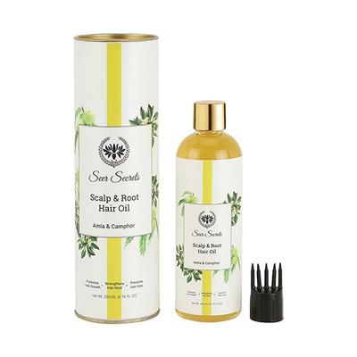 Seer Secrets Scalp & Root Hair Oil - Amla & Camphor 200 ml - Hair Oils