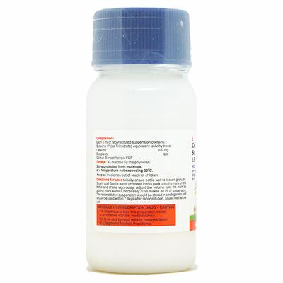 Milixim DS 100mg Suspension 30ml - Bacterial Infections-Cep